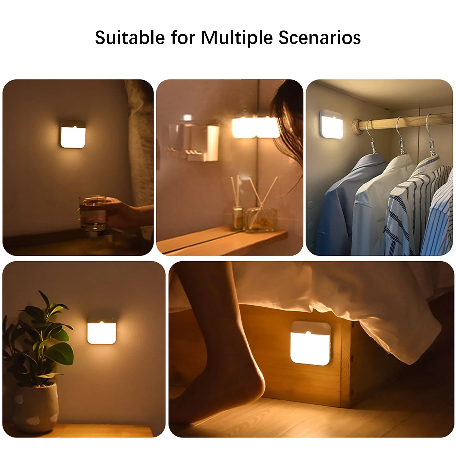 Rechargeable Wireless Motion Sensor LED Light