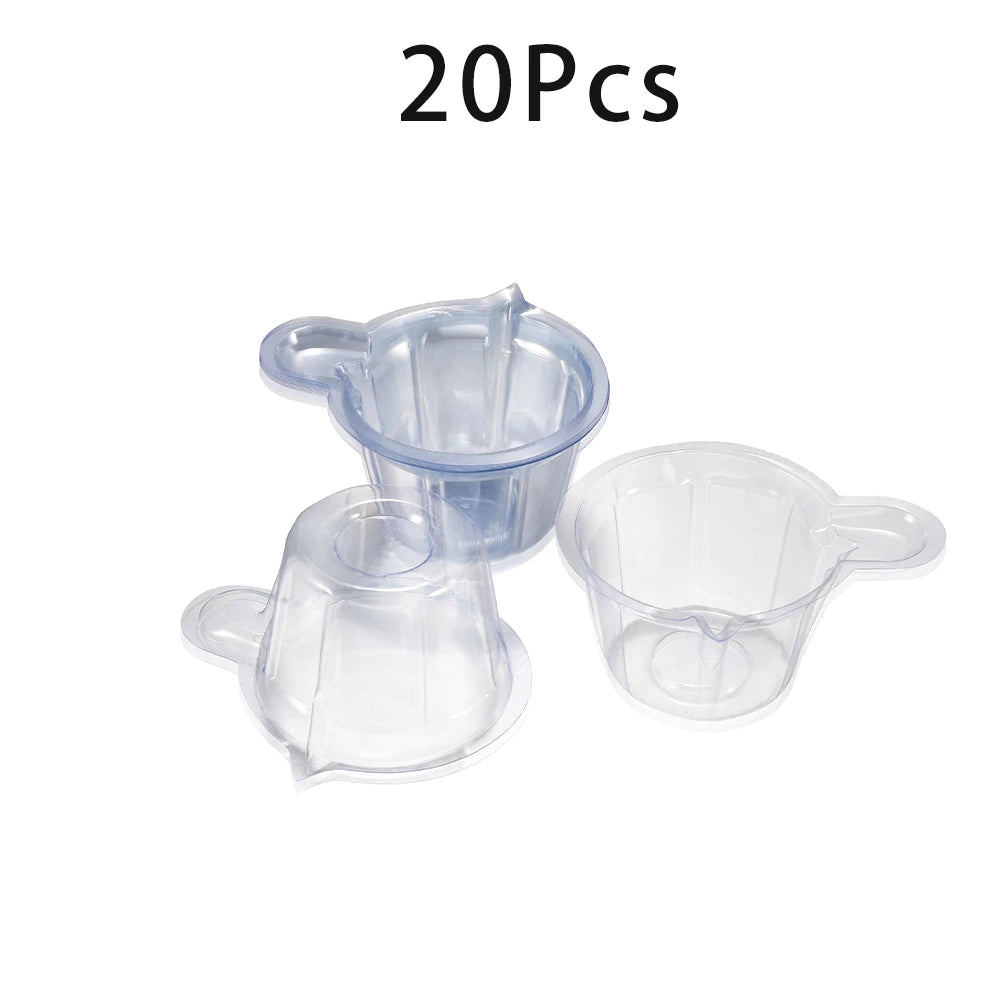 Bộ 150 Cốc Nhựa 40ML Dùng 1 Lần - Khuôn Resin DIY - Daisan Mart