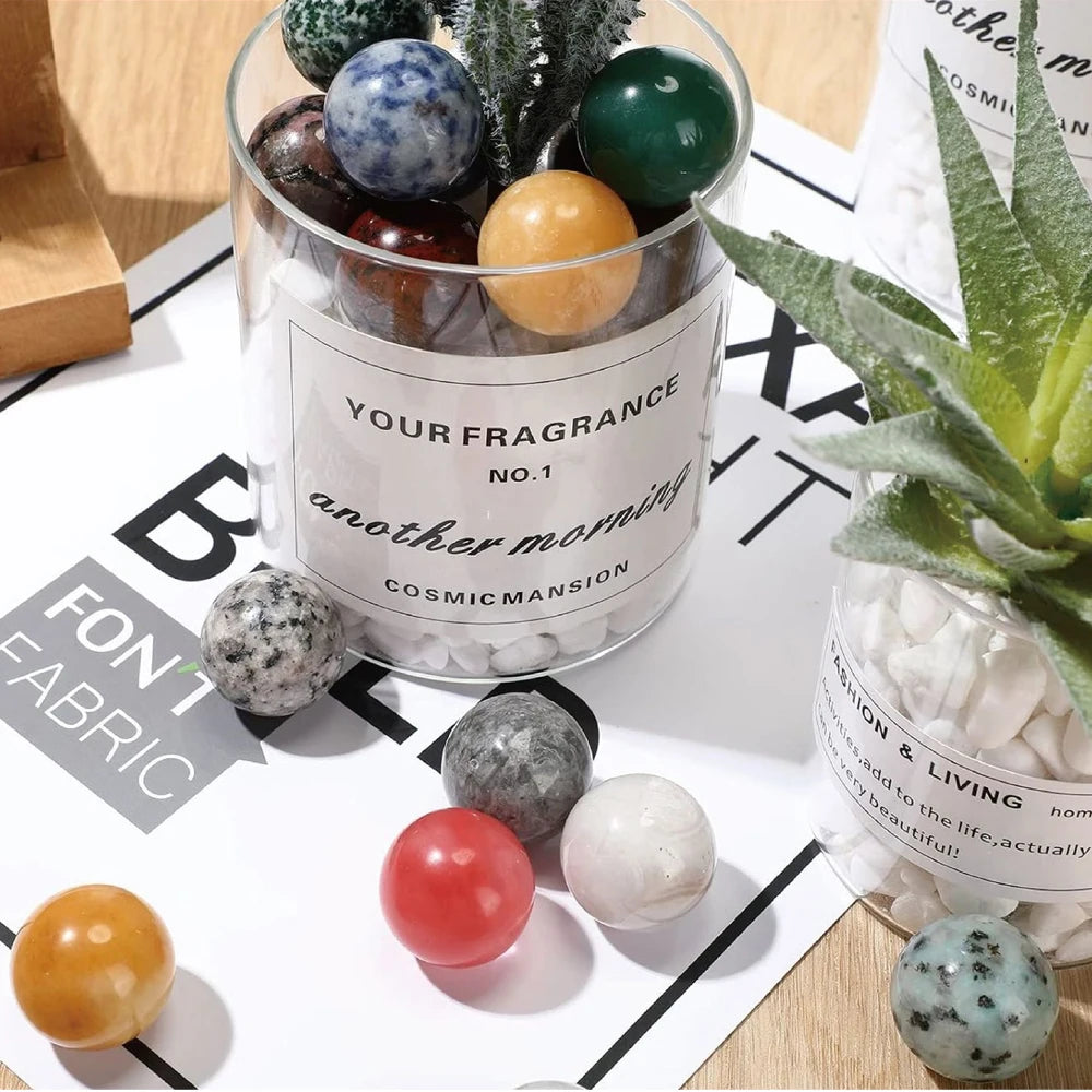 20mm Natural Quartz Ball Feng Shui Decoration