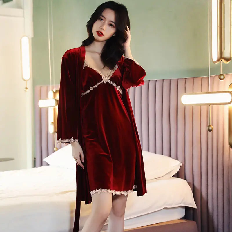 Áo Choàng Ren Gấm Sexy Lụa Ấm Mùa Thu Đông Nữ - Daisan Mart