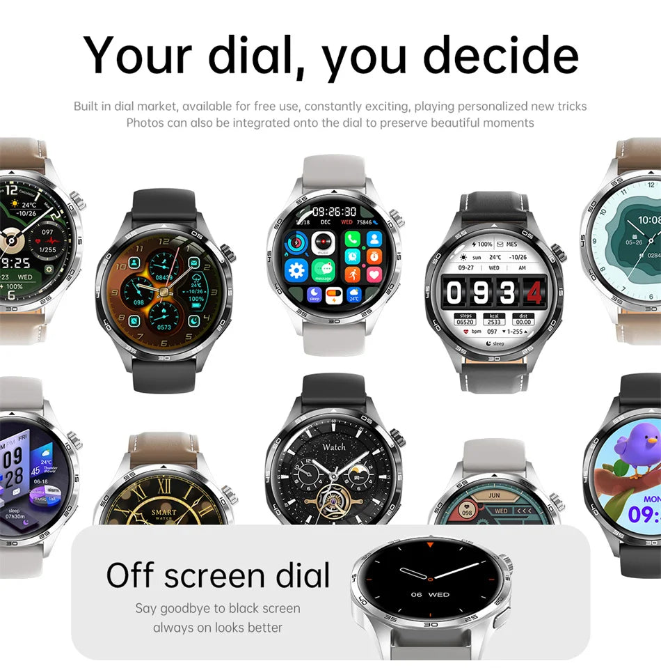 Smart Watch 5 Pro - AMOLED Screen, BT Calling
