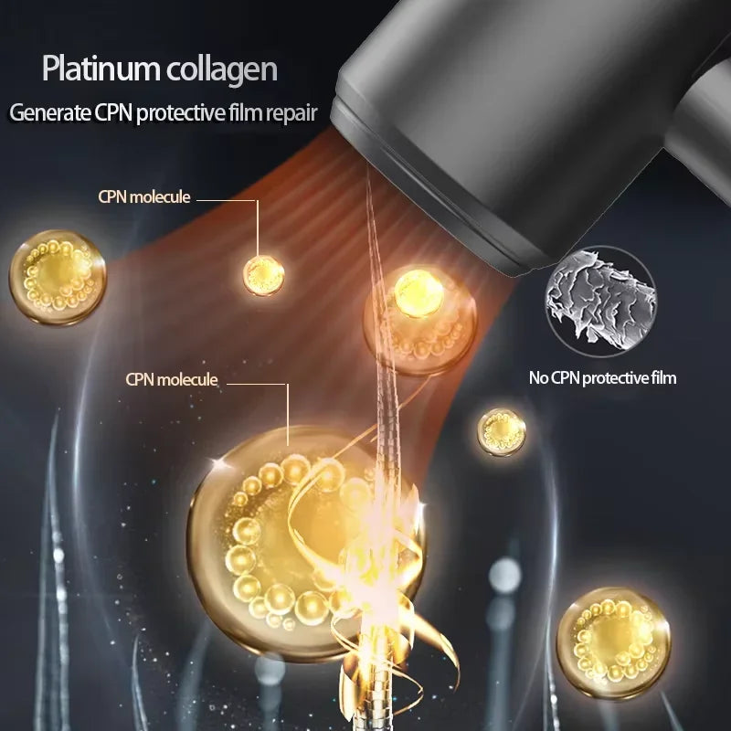 2in1 professional hair dryer ionization hair protection