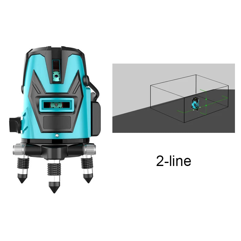 Máy Cân Bằng Laser Xanh 360° Tự Động Định Vị Công Nghiệp - Daisan Mart