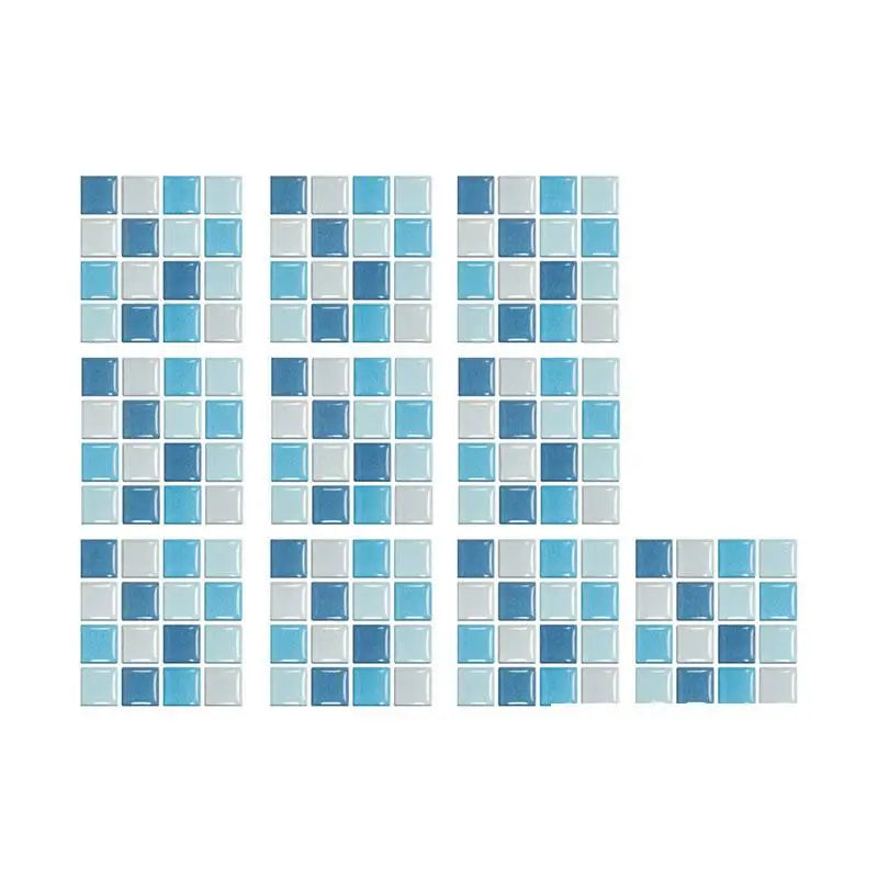 Crystal Tile Sticker 3D Wall Sticker Self-adhesive Supplies DIY Waterproof Items Classic Home Decor Small Practical Paster