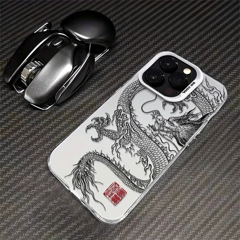 Ốp Lưng Nam XR Đen Mờ Dòng iPhone 16/15/14/13 Pro