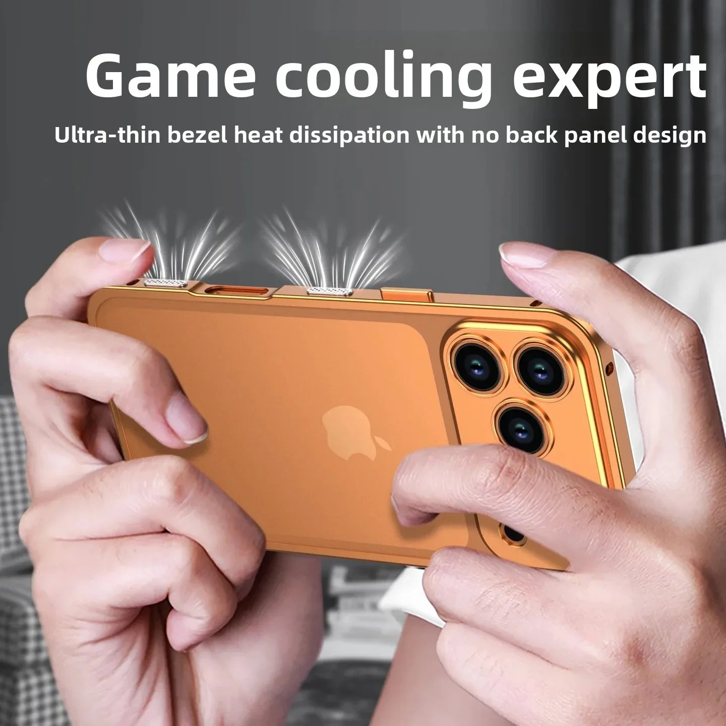 Aluminum alloy Metal Phone Case For iPhone 17 16 Pro Max 17Air Minimalist Support Wireless Charging Ultra-thin Protecitve Case - Daisan Mart
