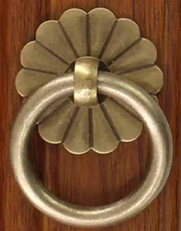 Xipeiyi Mini Handle Pulls Antique Copper Cabinet Ring Handles Chinese Brass Drawer Pulls - Daisan Mart