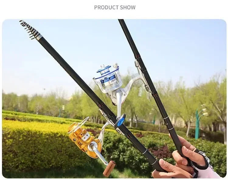 Multi-function Travel Fishing Rod 2.7-6.3M