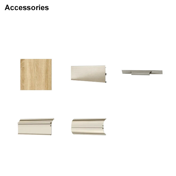 Modern High-End Glossy Kitchen Cabinets