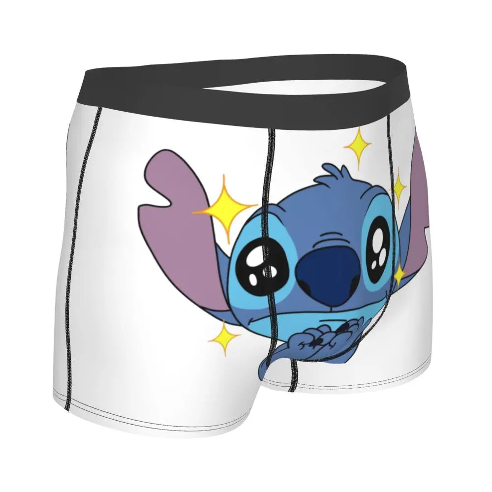 Quần Sịp Nam Lilo Stitch Thoải Mái Phong Cách Anime