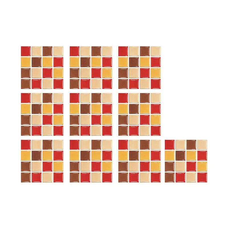 Crystal Tile Sticker 3D Wall Sticker Self-adhesive Supplies DIY Waterproof Items Classic Home Decor Small Practical Paster