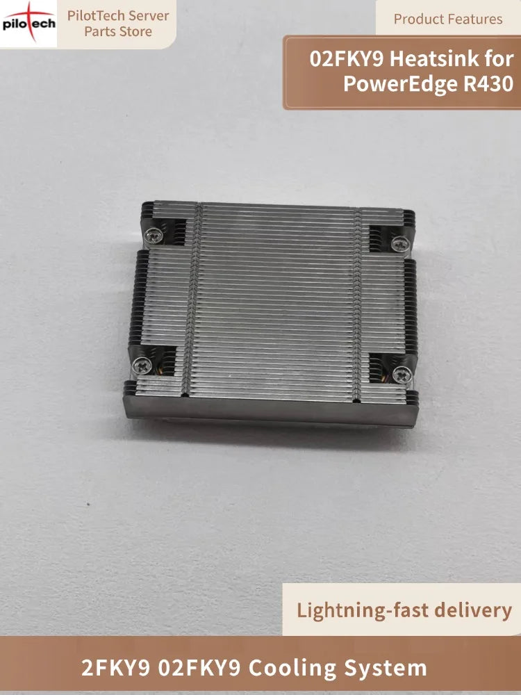 2Fky9 02Fky9 Cooling System for Poweredge R330 R430 Cpu Server Heat Sink