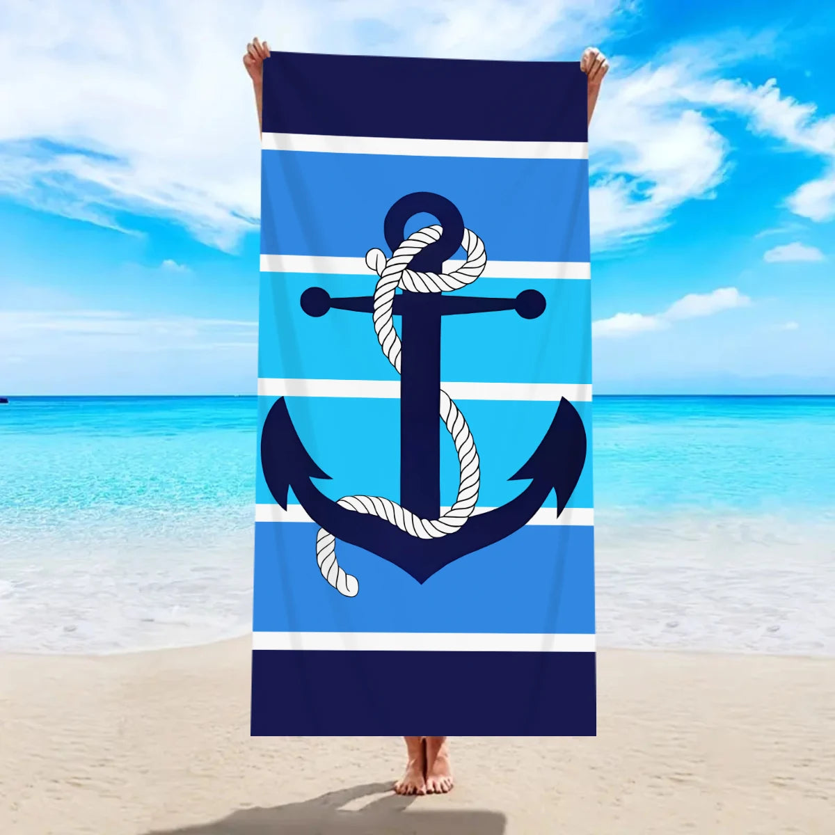 Khăn Đa Năng Sọc Neo - Du Lịch & Thể Thao