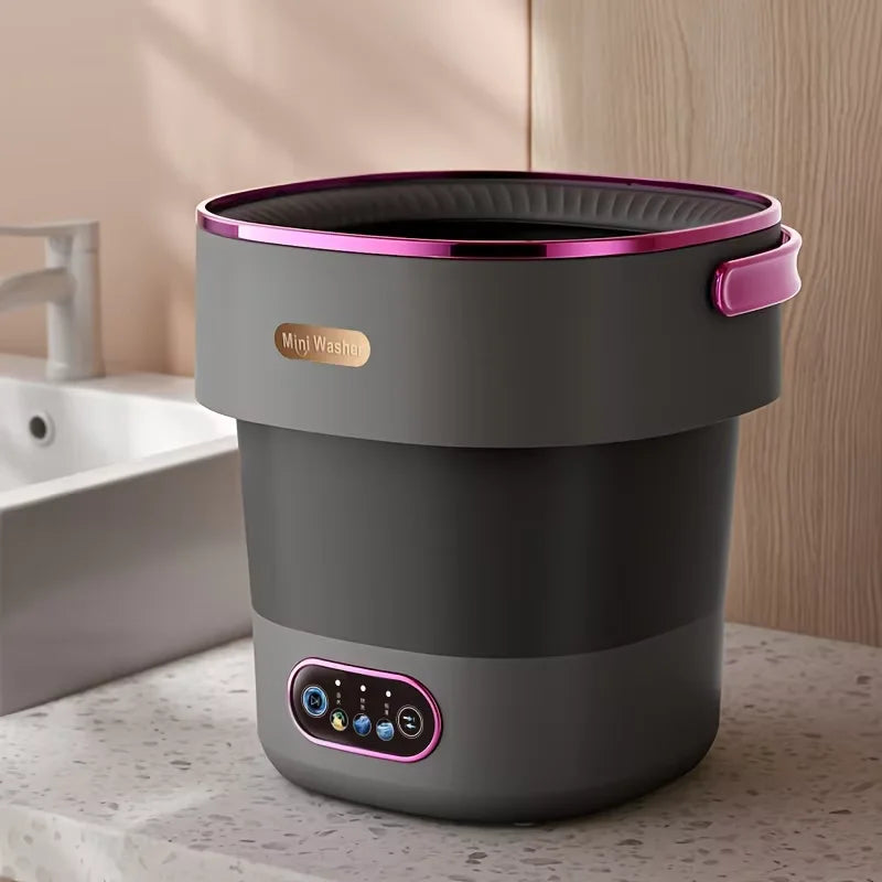 15L Mini Folding Washing Machine for Convenient Travel