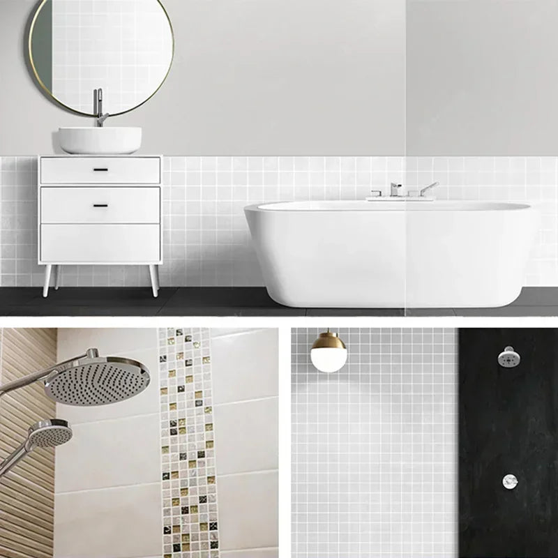 Gạch Mosaic Gốm Ốp Lát Hồ Bơi, Nhà Tắm, Bếp