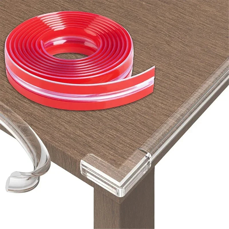 Children's Anti-collision Protection Strip Table Edge Anti-collision Angle Protection Transparent Self-adhesive Anti-collision