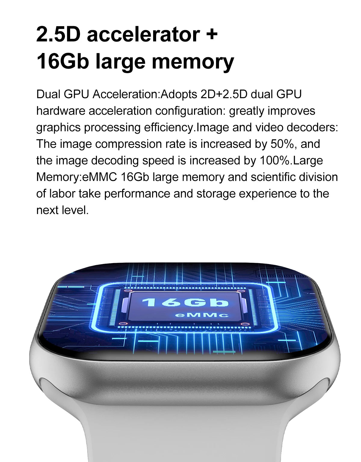 Đồng Hồ Thông Minh 10 Series, Màn Hình 1.96, NFC, IP68