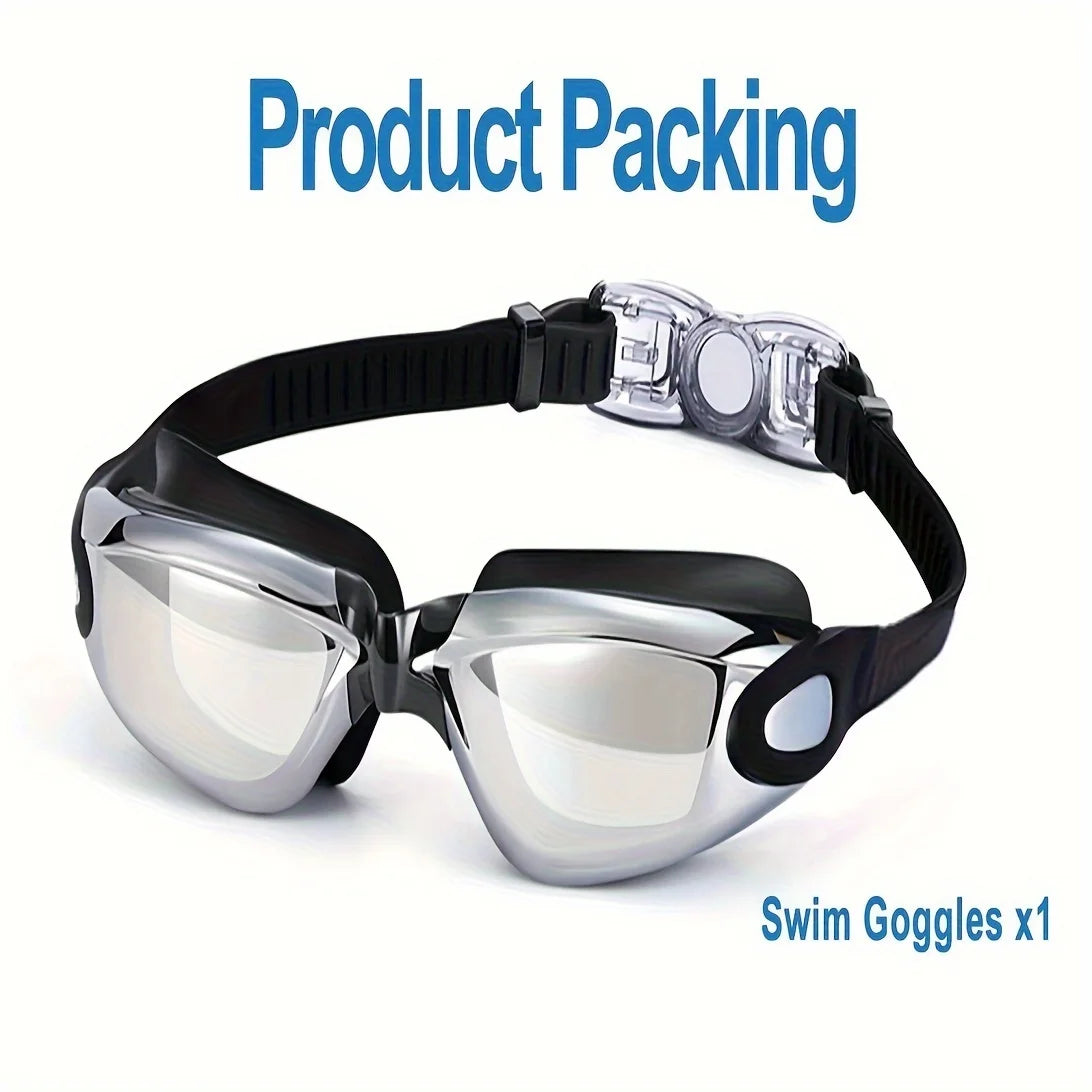 Kính Bơi Chuyên Nghiệp HD Chống Nước Điều Chỉnh Silicone