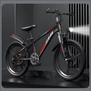 WOLFACE 20/22 Inch Unisex Road Bike Aluminum Alloy Frame Single Speed ​​Children's Mountain Bike Disc Brake Portable Adult Scooter