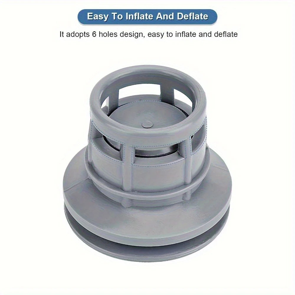 1PC Boat Air Valve Replacement PVC Boat Valve PVC Air Gas Valve Replacement for Inflatable Boat Dinghy Kayak Canoe