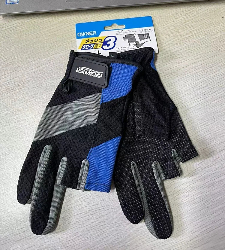 3-Finger Anti-Slip Cutting Gloves for Men and Women