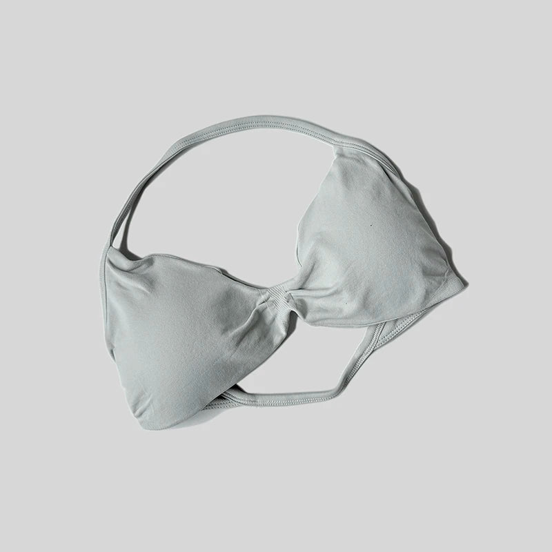 Sexy Push Up Backless Halter Women's Gym Top