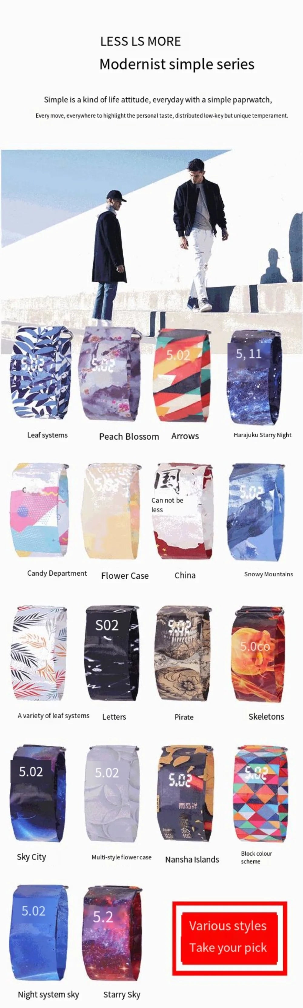 Đồng Hồ Thông Minh 2025 - PaperWatch Sáng Tạo Trẻ Trung