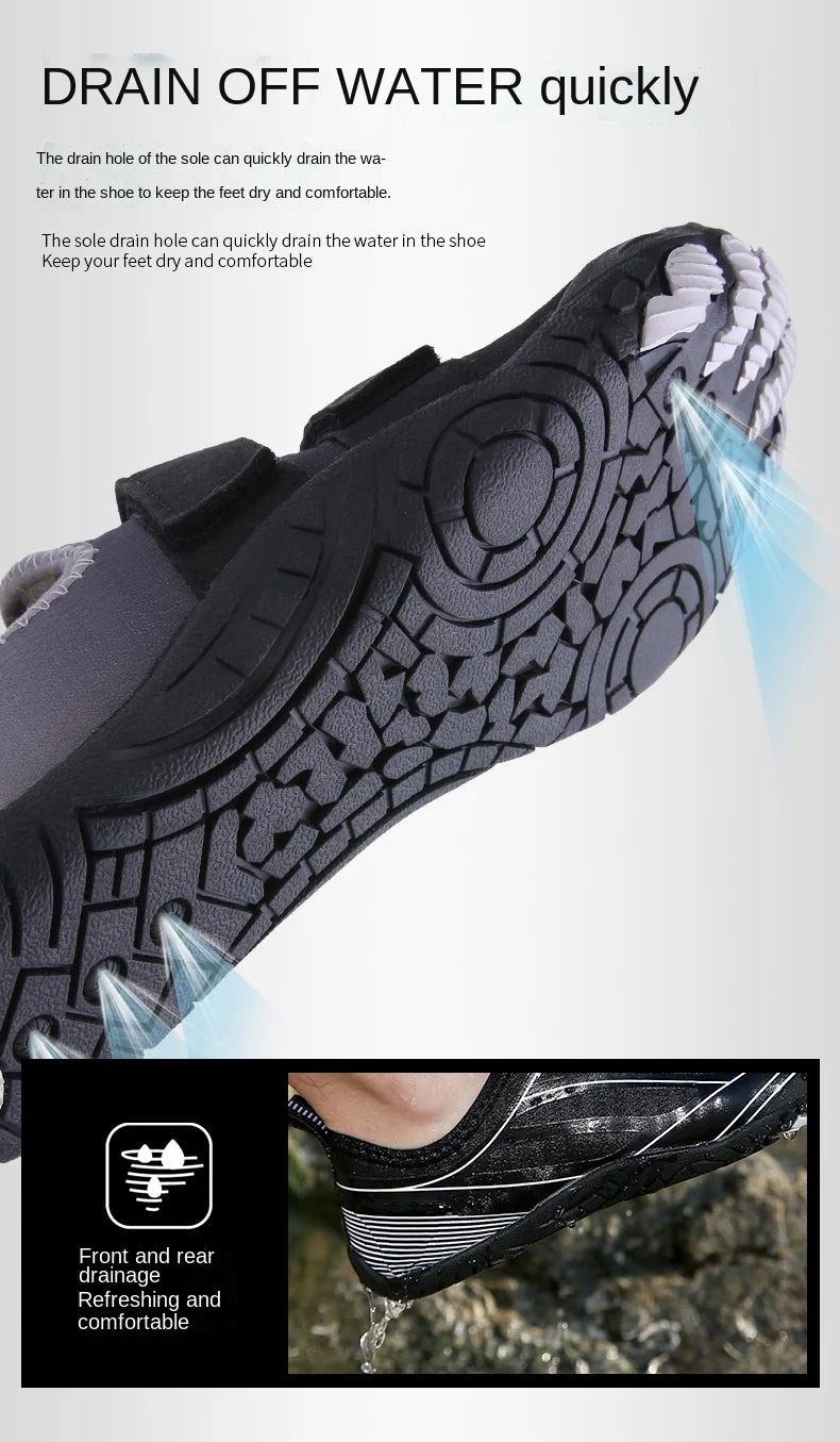 Multi-function Men's and Women's Sports 5-Finger Wading Shoes
