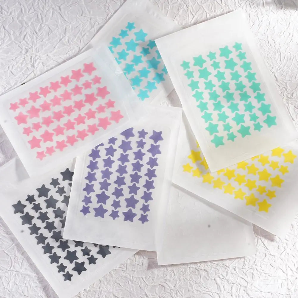 7PS Color Invisible Acne Removal Star Pimple Patch Facial Acne Spot Cover Concealer Invisible Color Patch Spot Scar Care Sticker - Daisan Mart