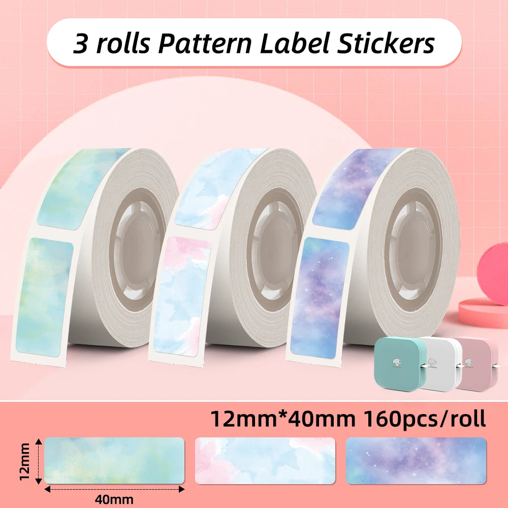 Phomemo Q30 Label Printer Mini Printer Pocket Thermal Label Maker Wireless Sticker Pocket Portable Printer Various Label Paper - Daisan Mart