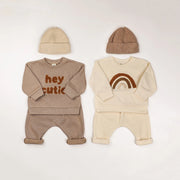 Baby Fall Winter Outfit Sweater &amp; Loose Pants