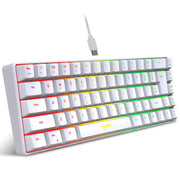 Compact 68 Key RGB Keyboard For Laptop &amp; Game