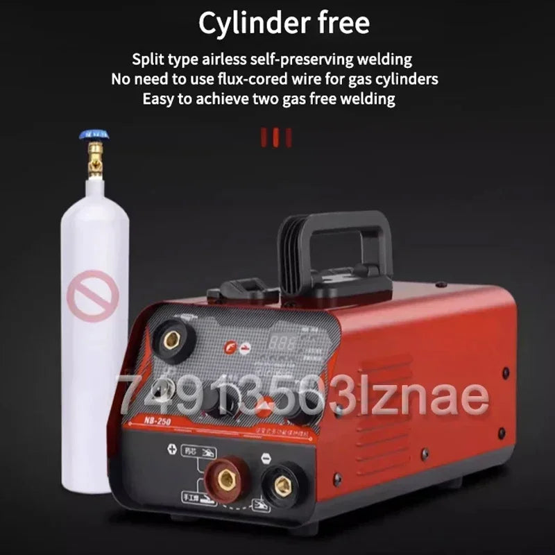 NB-250 Mig Welding Machine Electric 3 In 1 No Gas Arc Tig Welder Portable Industrial Sheet Gasless Manual Welding Wire Equipment - Daisan Mart