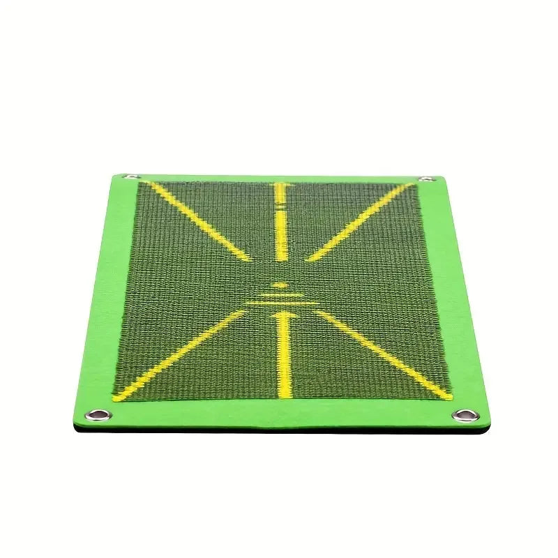 Multi-purpose Golf Practice Mat with Nails + Convenient Hanger