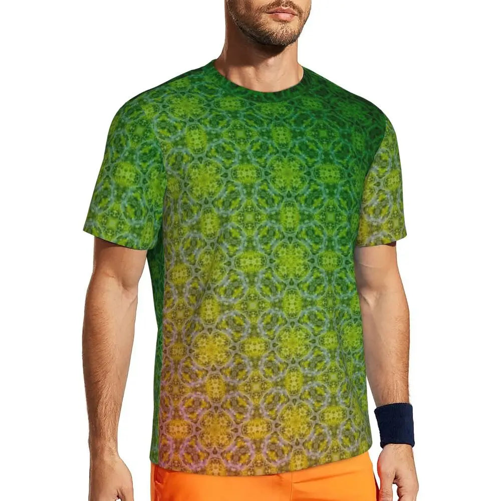 Áo Thun Nam Ombre Tím Hồng Thời Trang Hè Đầy Phong Cách