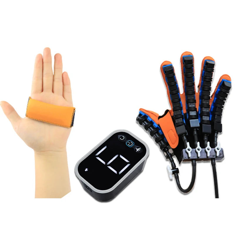 NEW Rehabilitation Robot Gloves Stroke Hemiplegia Cerebral Infarction Training Device Finger Exerciser Hand Function Recove - Daisan Mart