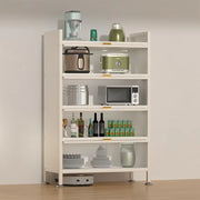 Modern Convenient Multi-Function Kitchen Cabinet with Metal Shelves
