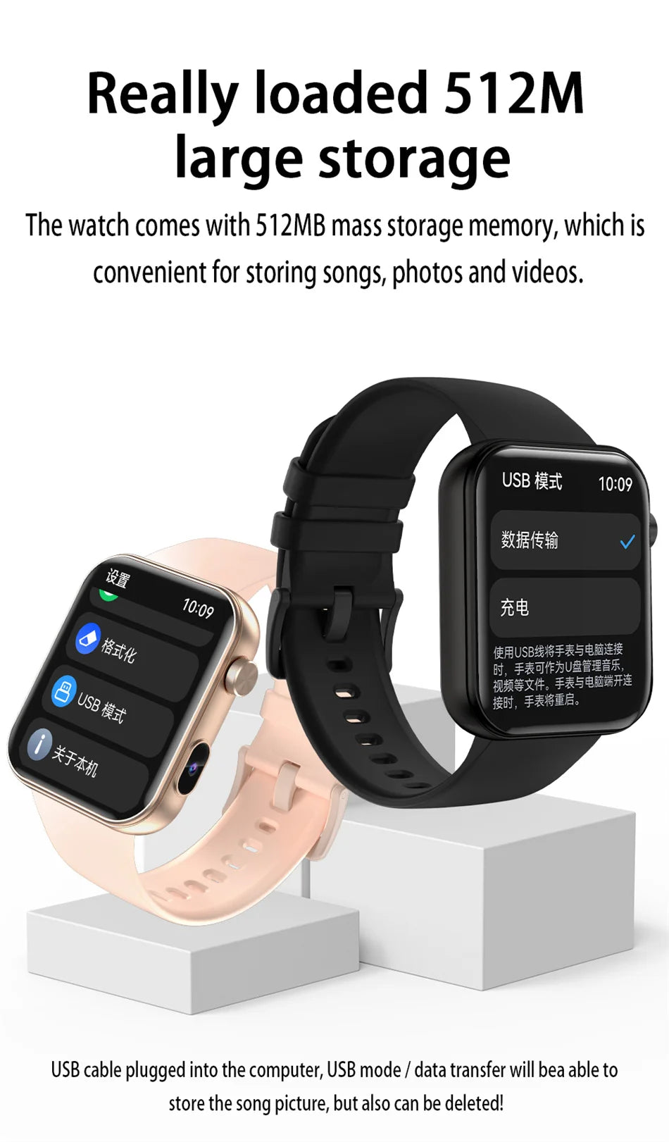 Smartwatch 2025 Photography, BT Calling, Multi-Sport