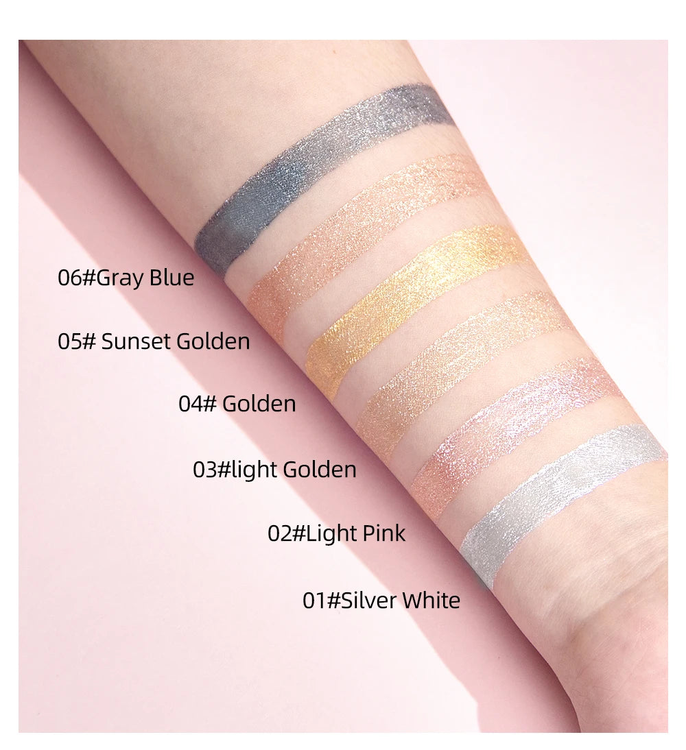 Son Kim Tuyến QIBEST Lâu Trôi Lấp Lánh Chống Nước