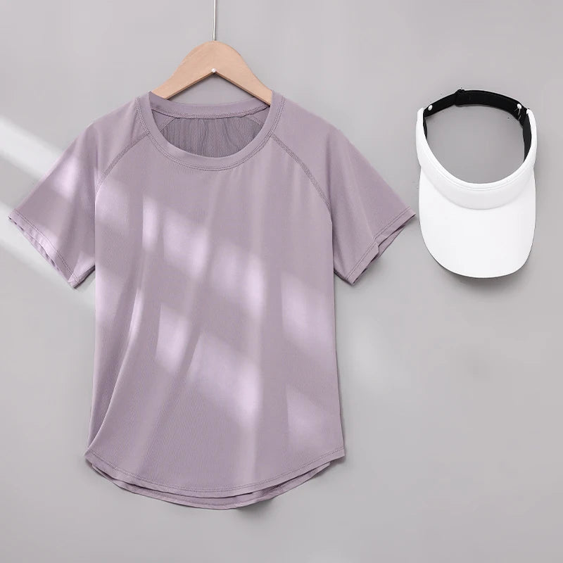 Áo Thể Thao Nữ DRUR Yoga, Nhanh Khô, Co Giãn, Thoáng - Daisan Mart