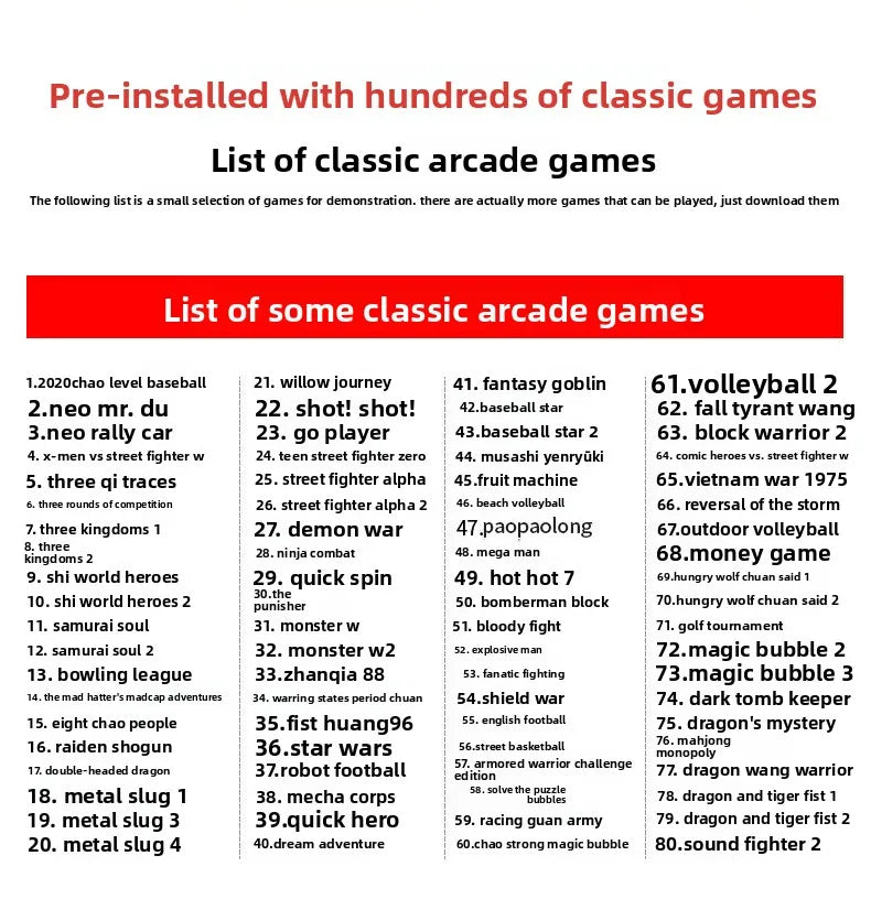 Máy chơi game X6 Pro - Màn 4.3, 8GB, Hỗ trợ GBA - Daisan Mart