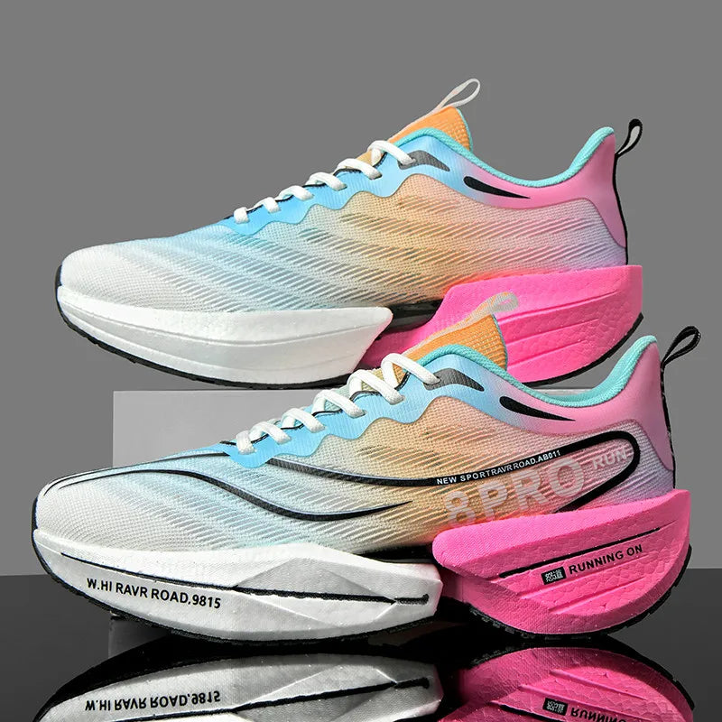 Giày Chạy Bộ Marathon 2025 Đệm Khí Siêu Nhẹ Nam Nữ