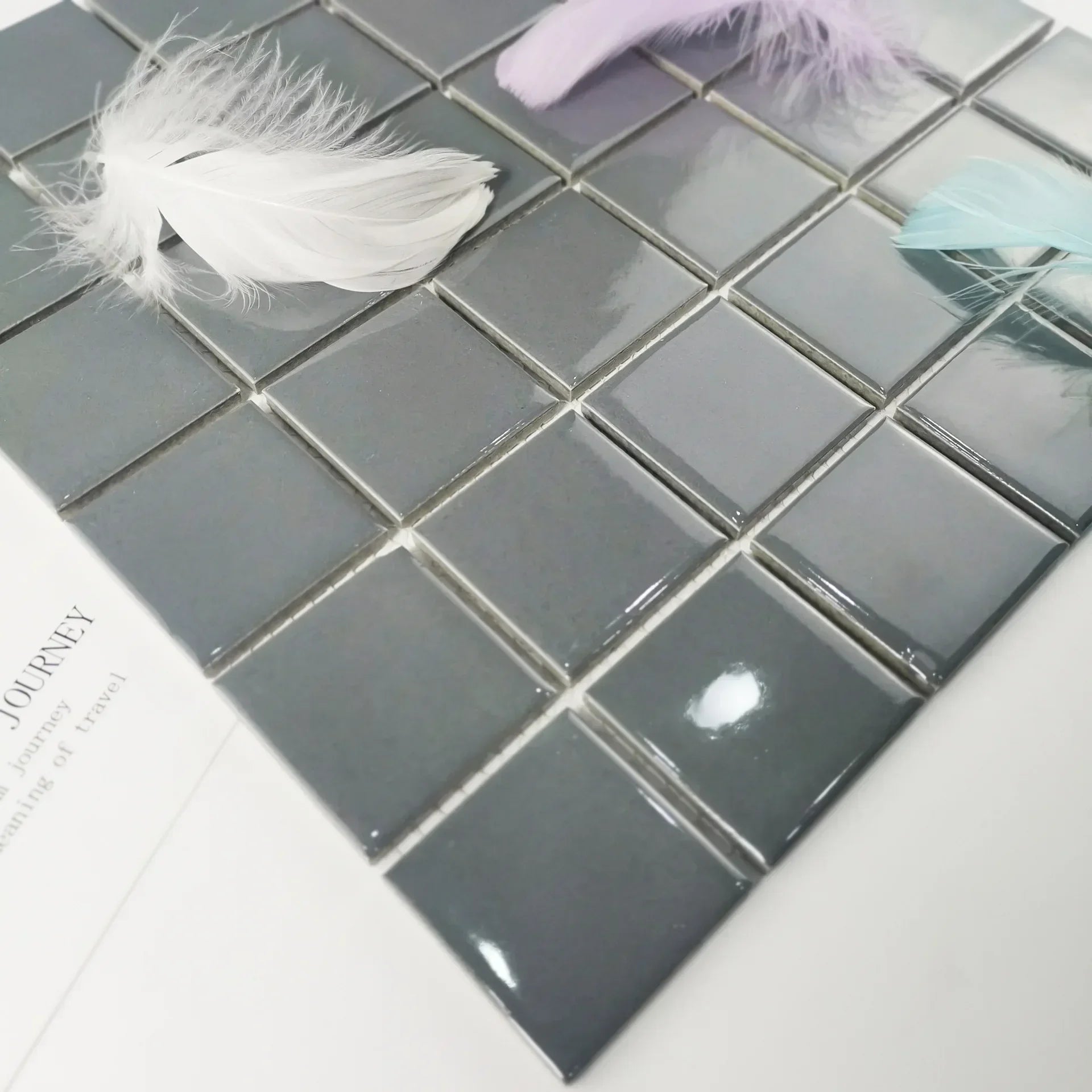 Gạch Mosaic Gốm Ốp Lát Hồ Bơi, Nhà Tắm, Bếp