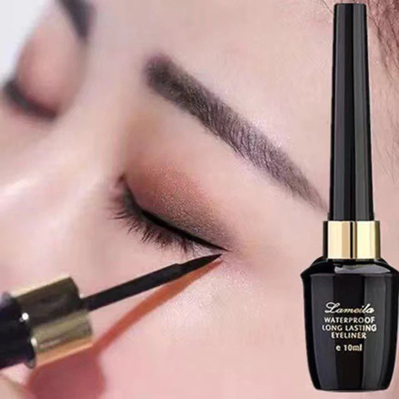 Super Thin Black Liquid Eyeliner Long Lasting Waterproof