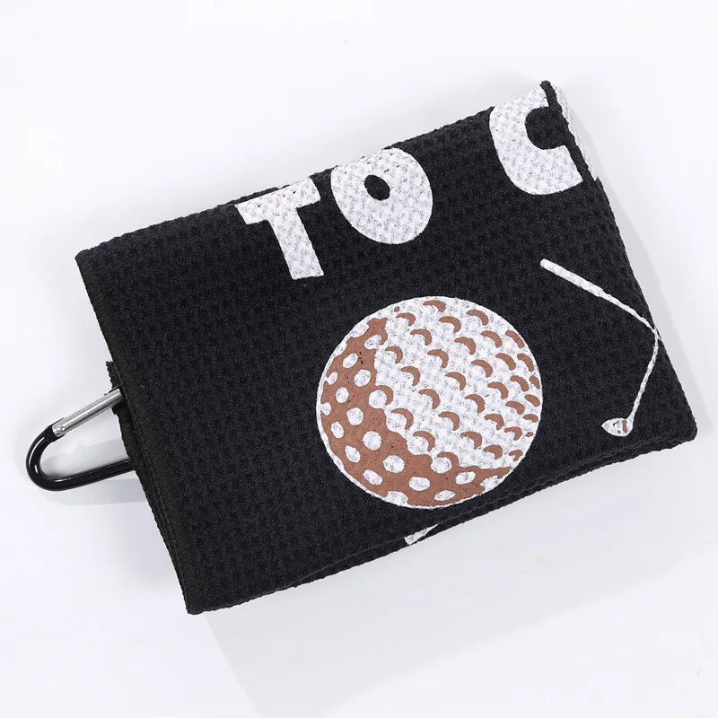 Super Absorbent Golf Towel with Sharp Logo Printing