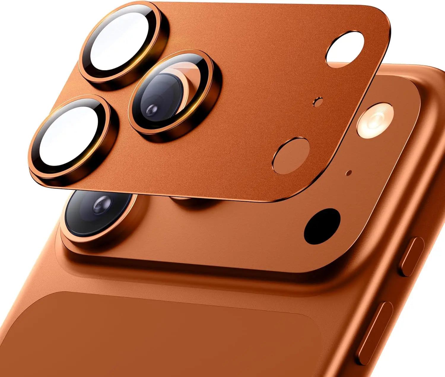 Metal Camera Protector Glass For iPhone 17 Pro Max 17Pro Max Alloy Lens Ring Cover For iPhone17 Pro Max Phone Lens Accessories