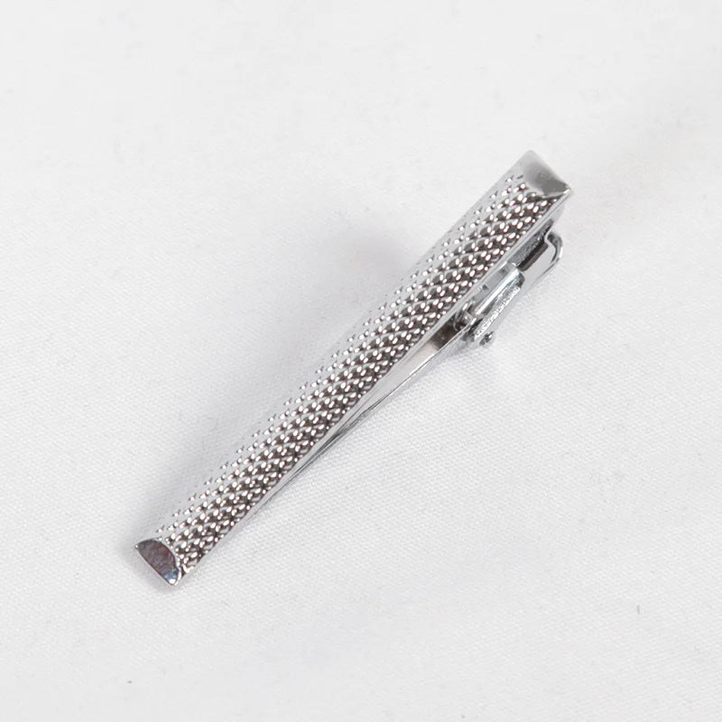 Kẹp Cà Vạt Nam Màu Bạc Thanh Lịch Phong Cách