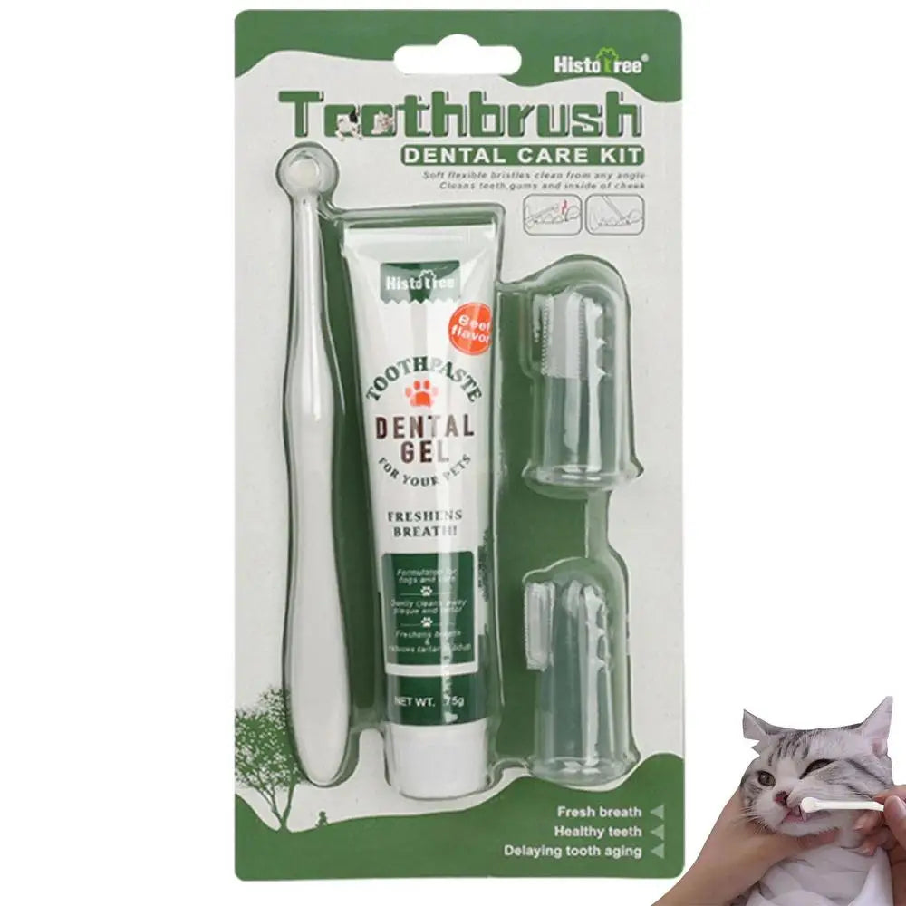 Oral Hygiene Kit Deodorizer for Dogs and Cats