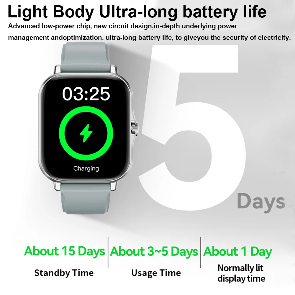 Đồng Hồ Thông Minh 1.44 Đo Huyết Áp, Oxy, Gọi Bluetooth