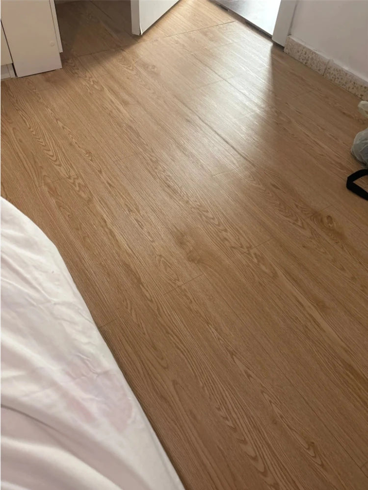 Self Adhesive Waterproof Thicken Matte Floor Stickers Home Decoration Kitchen Bathroom Wardrobe Floor Wood Grain Floor Stickers